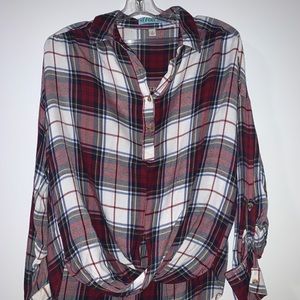 Red and White Flannel